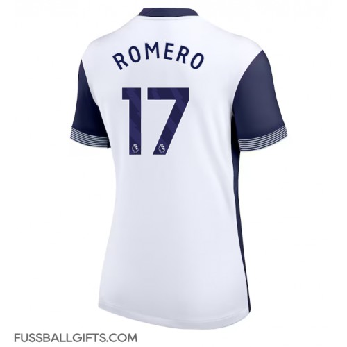 Tottenham Hotspur Cristian Romero #17 Fußballbekleidung Heimtrikot Damen 2024-25 Kurzarm